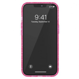 Adidas OR Protective iPhone 13 Pro / 13 6,1" Clear Case Glitter różowy/pink 47121