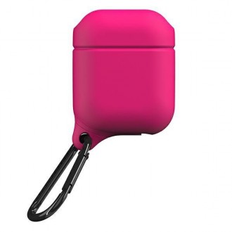 SuperDry AirPods Cover Waterproof różowy /pink