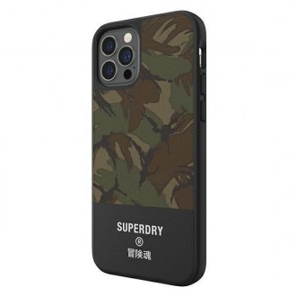 SuperDry Moulded Canvas iPhone 12 Pro Ma x Case moro/camo 42589