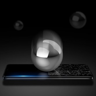 Dux Ducis 9D Tempered Glass full screen 9H tempered glass with frame for Samsung Galaxy A73 black (case friendly)