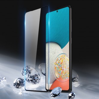 Dux Ducis 9D Tempered Glass full screen 9H tempered glass with frame for Samsung Galaxy A73 black (case friendly)