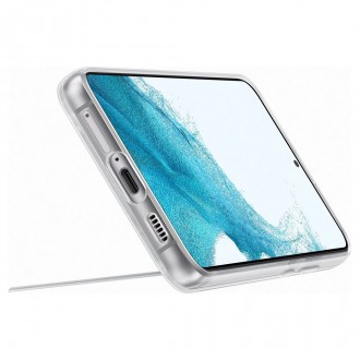 Samsung Standing Cover Hard case with Stand for Samsung Galaxy S22 + (S22 Plus) transparent (EF-JS906CTEGWW)