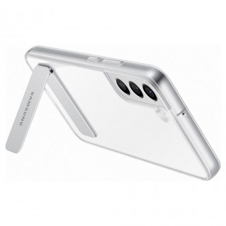 Samsung Standing Cover Hard case with Stand for Samsung Galaxy S22 + (S22 Plus) transparent (EF-JS906CTEGWW)
