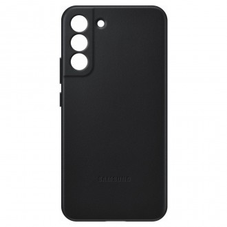 Samsung Leather Cover Genuine Leather Samsung Galaxy S22 + (S22 Plus) Black (EF-VS906LBEGWW)