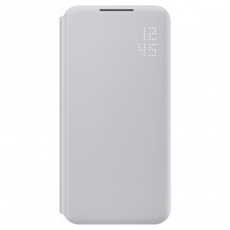 Samsung LED View Cover with LED display for Samsung Galaxy S22 + (S22 Plus) light gray (EF-NS906PJEGEE)