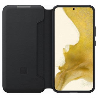Samsung LED View Cover with LED display for Samsung Galaxy S22 + (S22 Plus) black (EF-NS906PBEGEE)