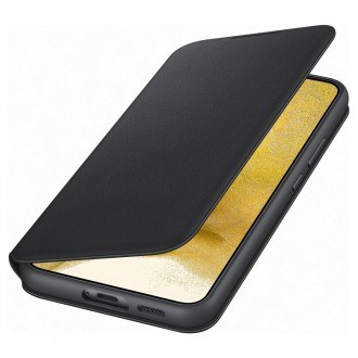 Samsung LED View Cover with LED display for Samsung Galaxy S22 + (S22 Plus) black (EF-NS906PBEGEE)