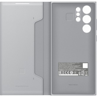 Samsung LED View Cover with LED display for Samsung Galaxy S22 Ultra light gray (EF-NS908PJEGEE)