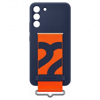 Samsung Silicone Cover Rubber Silicone Cover for Samsung Galaxy S22 navy blue (EF-GS901TNEGWW)