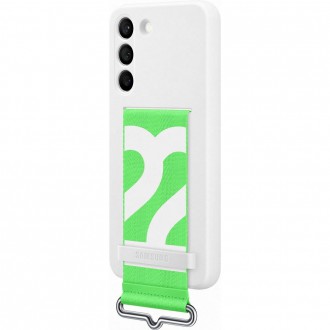 Samsung Silicone Cover Rubber Silicone Cover Case for Samsung Galaxy S22 white (EF-GS901TWEGWW)