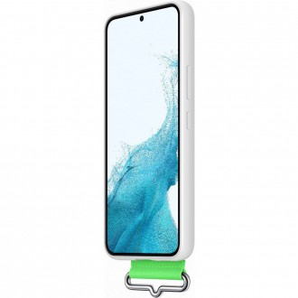 Samsung Silicone Cover Rubber Silicone Cover Case for Samsung Galaxy S22 white (EF-GS901TWEGWW)