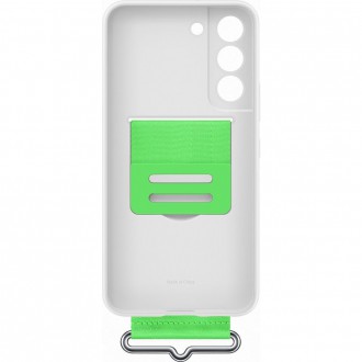Samsung Silicone Cover Rubber Silicone Cover Case for Samsung Galaxy S22 white (EF-GS901TWEGWW)
