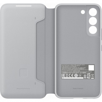 Samsung LED View Cover with LED display for Samsung Galaxy S22 light gray (EF-NS901PJEGEE)