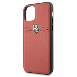 Ferrari FEOBAHCN58RE iPhone 11 Pro 5,8&quot; červený/červený pevný obal Off Track Leather