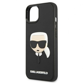 Karl Lagerfeld KLHCP13SKH3DBK iPhone 13 mini 5,4" czarny/black hardcase 3D Rubber Karl`s Head