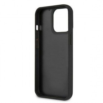 Karl Lagerfeld KLHCP13XKH3DBK iPhone 13 Pro Max 6,7" czarny/black hardcase 3D Rubber Karl`s Head