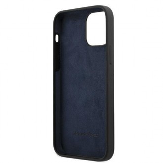 Mercedes MEHCP12LSIPBK iPhone 12 Pro Max 6,7" czarny/black hardcase Silicone Stars Pattern