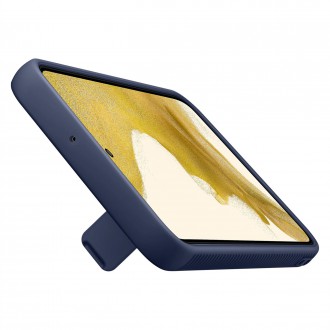 Samsung Protective Standing Cover Case for Samsung Galaxy S22 Navy Blue (EF-RS901CNEGWW)