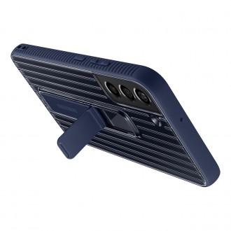 Samsung Protective Standing Cover Case for Samsung Galaxy S22 + (S22 Plus) Navy Blue (EF-RS906CNEGWW)