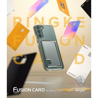 Ringke Fusion Card Case for Samsung Galaxy S22 + (S22 Plus) Card Wallet Documents Transparent (FCD593R52)