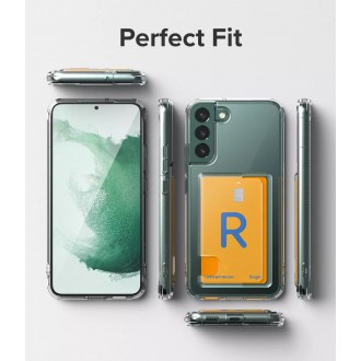 Ringke Fusion Card Case for Samsung Galaxy S22 + (S22 Plus) Card Wallet Documents Transparent (FCD593R52)