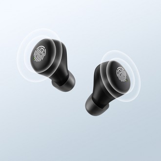 [RETURNED ITEM] Joyroom TWS Bluetooth 5.1 300mAh wireless earphones black (JR-TL1 Pro)