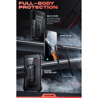 Supcase UNICORN BEETLE PRO GALAXY S22 + PLUS BLACK