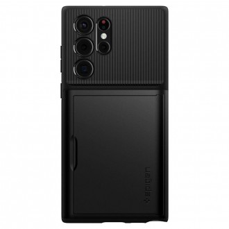 Spigen SLIM ARMOR CS GALAXY S22 ULTRA BLACK