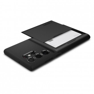 Spigen SLIM ARMOR CS GALAXY S22 ULTRA BLACK