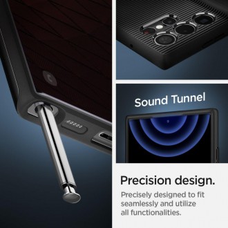 Spigen SLIM ARMOR CS GALAXY S22 ULTRA BLACK