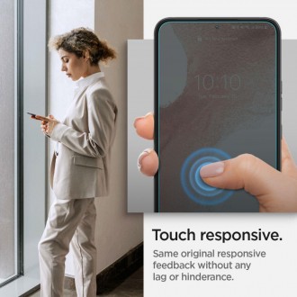 Tvrzené sklo Spigen GLAS.TR &quot;EZ FIT&quot; 2PAL GALAXY S22