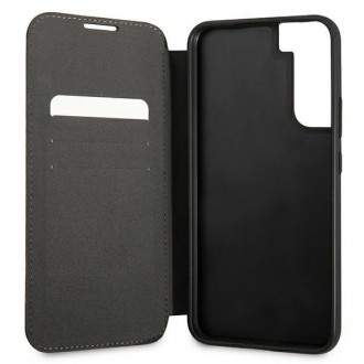 Etui BMW BMBKS22STRTBK S22 S901 czarny/black bookcase M Collection Triangles