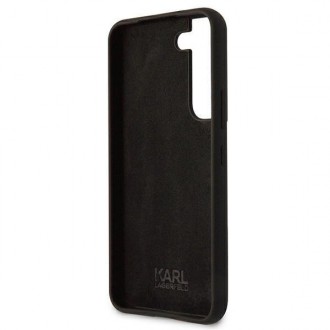 Karl Lagerfeld KLHCS22SSSKCK S22 S901 hardcase czarny/black Silicone Karl & Choupette
