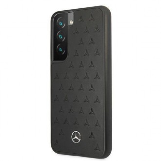 Mercedes MEHCS22SPSQBK S22 S901 czarny/black hardcase Leather Stars Pattern
