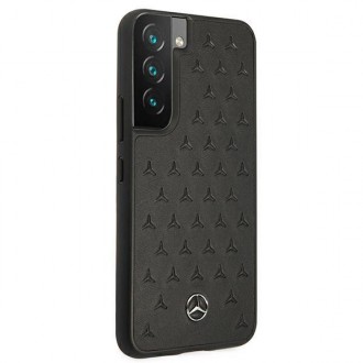 Mercedes MEHCS22SPSQBK S22 S901 czarny/black hardcase Leather Stars Pattern