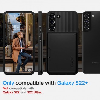 Spigen SLIM ARMOR CS GALAXY S22+ PLUS ČERNÁ