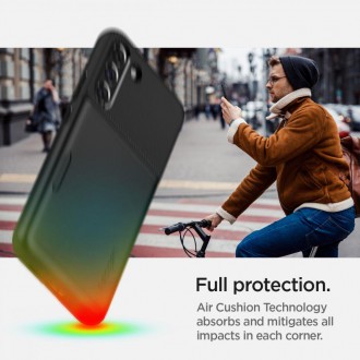 Spigen SLIM ARMOR CS GALAXY S22+ PLUS ČERNÁ