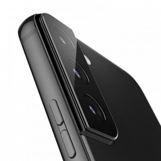 KRYT FOTOAPARÁTU Spigen OPTIK.TR OCHRANA FOTOAPARÁTU 2 BALENÍ GALAXY S22 / S22+ PLUS ČERNÁ