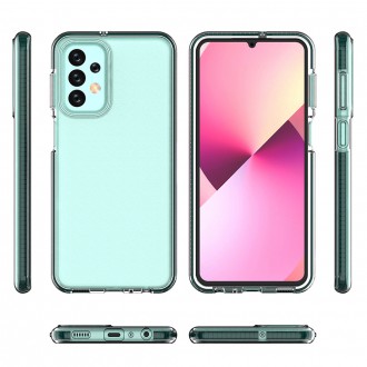 Spring Case pro Samsung Galaxy A23 silikonový kryt s rámečkem světle modrý