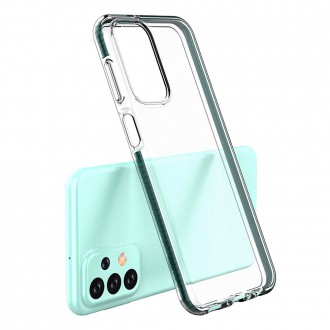 Spring Case pro Samsung Galaxy A23 silikonový kryt s rámečkem světle modrý