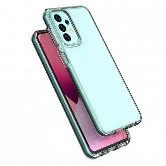 Spring Case pro Samsung Galaxy A23 silikonový kryt s rámečkem světle modrý