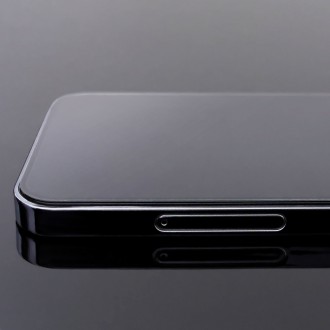 Wozinsky Full Cover Flexi Nano Glass Hybrid Screen Protector with frame for Samsung Galaxy S21 FE black