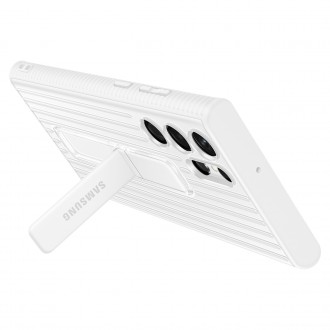 Ochranné pouzdro Samsung Protective Standing Cover Armor s dvojitým stojánkem pro Samsung Galaxy S22 Ultra White (EF-RS908CWEGWW)