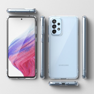 Ringke Fusion TPU Cover with Frame Gel Frame for Samsung Galaxy A53 5G transparent ()