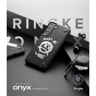 Ringke Onyx Design Durable Cover Case for Samsung Galaxy S22 + (S22 Plus) black (X) ()