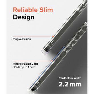 Ringke Fusion Card Case for iPhone 12 Pro Max Wallet Card Documents Transparent (FCD463E52)