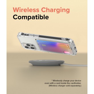 Ringke Fusion Card Case for iPhone 12 Pro Max Wallet Card Documents Transparent (FCD463E52)