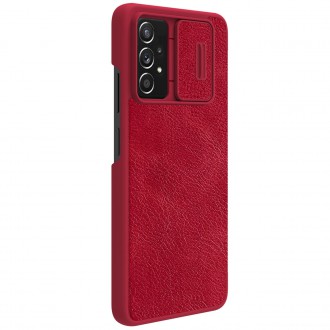 Nillkin Qin leather holster for Samsung Galaxy A73 red