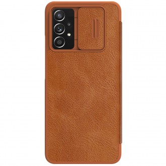 Nillkin Qin leather holster for Samsung Galaxy A73 brown