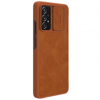 Nillkin Qin leather holster for Samsung Galaxy A73 brown
